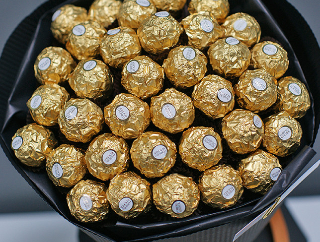 Сладкий букет из Ferrero Rocher (под заказ, 24 часа) Фото